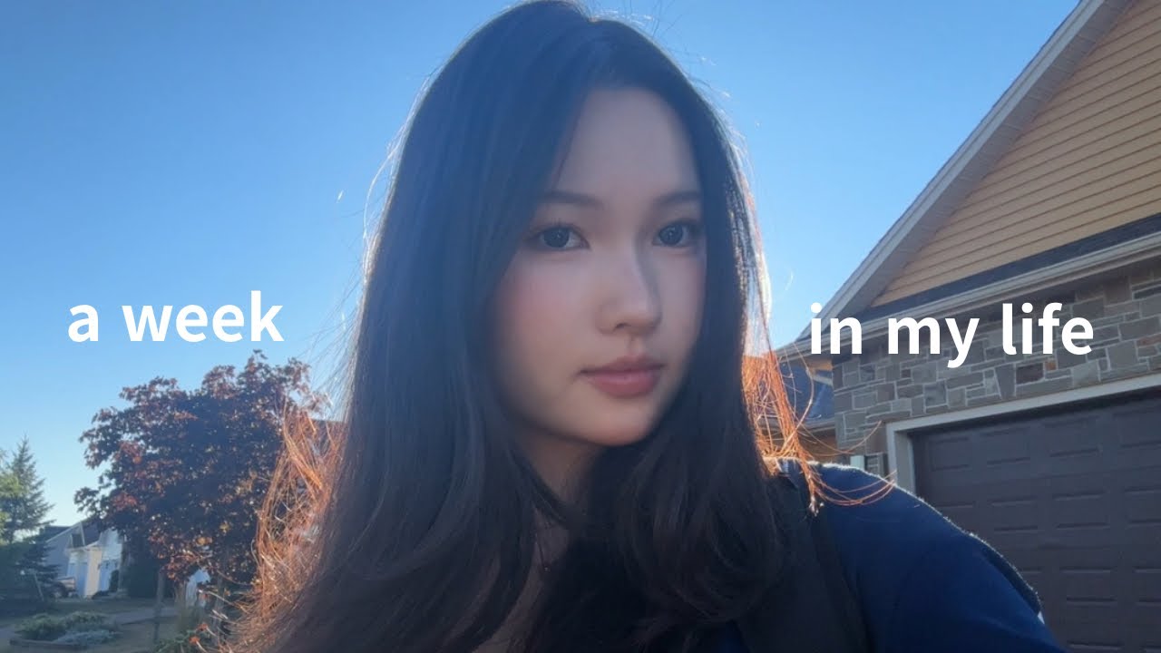 a week in my life vlog 일주일 브이로그 | 베이킹, 영화, 노을, 유학생활