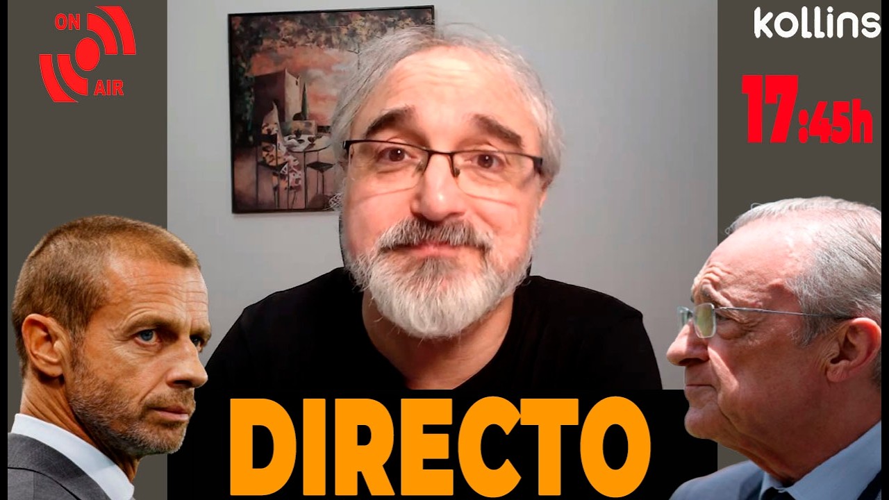 🚨🚨🚨 DIRECTO A LAS 17:45h! PARA HABLAR DEL ANUNCIO DEL REAL MADRID Y LA UEFA! 😉