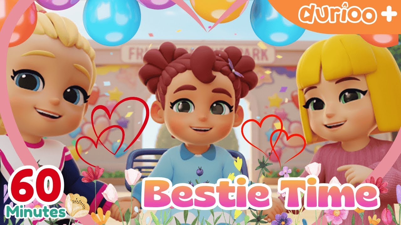 Mina Mila 💕 Bestie Moments That Melt Hearts! | Durioo+ The Makers Of Omar & Hana | @duriooenglish