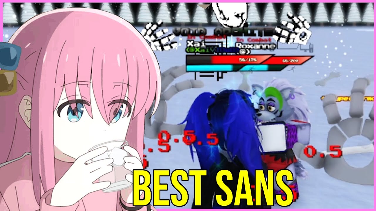 I Challenged the Best Sans Player in UTPR | Roblox PvP