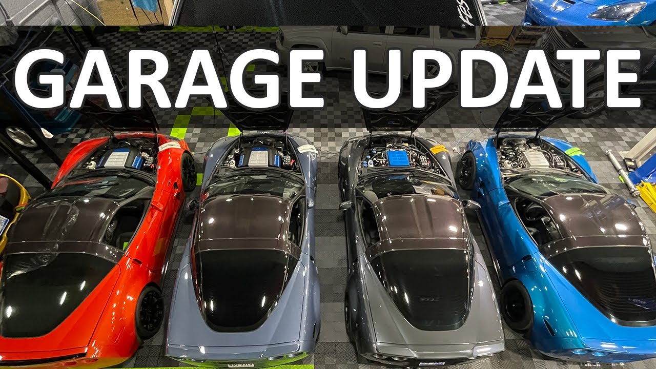 DDX Garage/Shop Update January 2021 #zr1 #z06 #tbss #ctsv #lambo