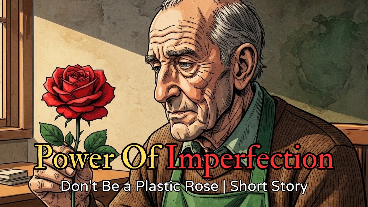 Power Of Imperfection | The Flower That Envied a Plastic Rose | A Short Story