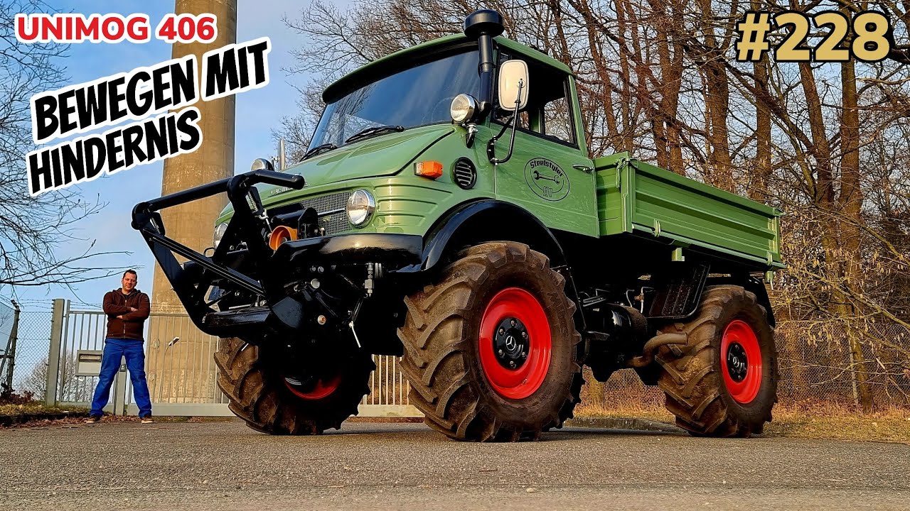 UNIMOG kein Start möglich  | Problem Standplatten | How to drive 406 | #vlog 228 steelstyler_81
