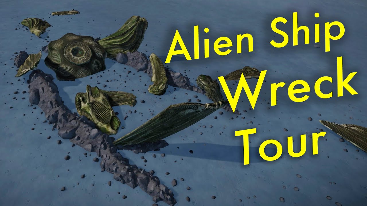 Alien Ship Wreck Location & Tour