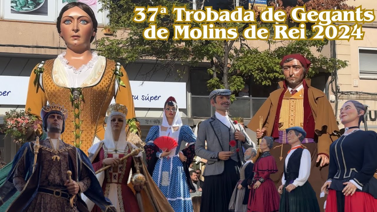 37ª Trobada de Gegants de Molins de Rei 2024 (1ª Part)