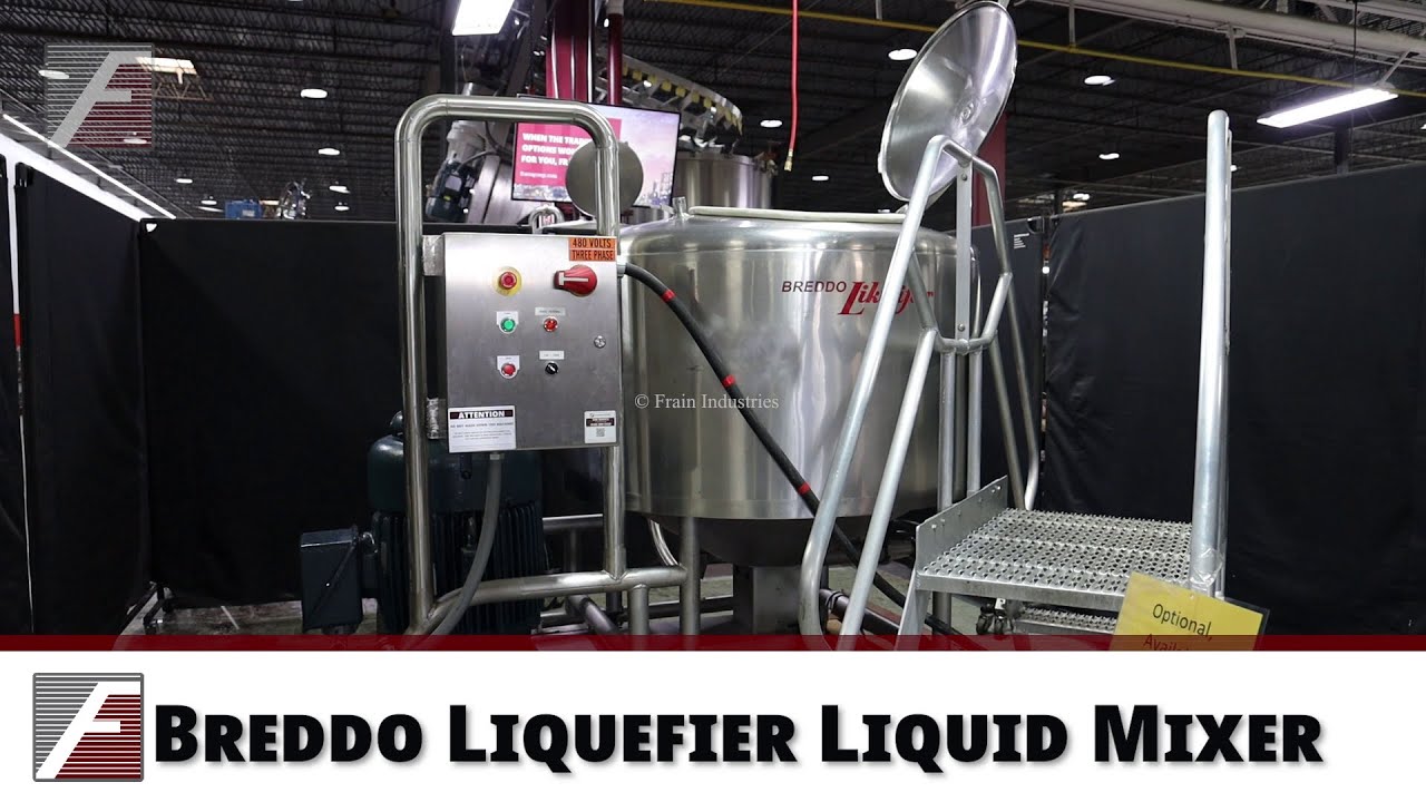 Breddo Liquefier Liquid Mixer Demonstration