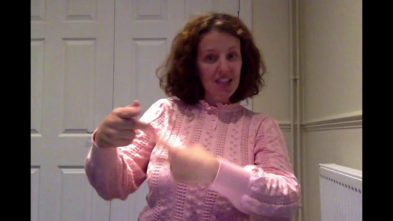 BSL Level 1 Everyday Routine [subtitles available]