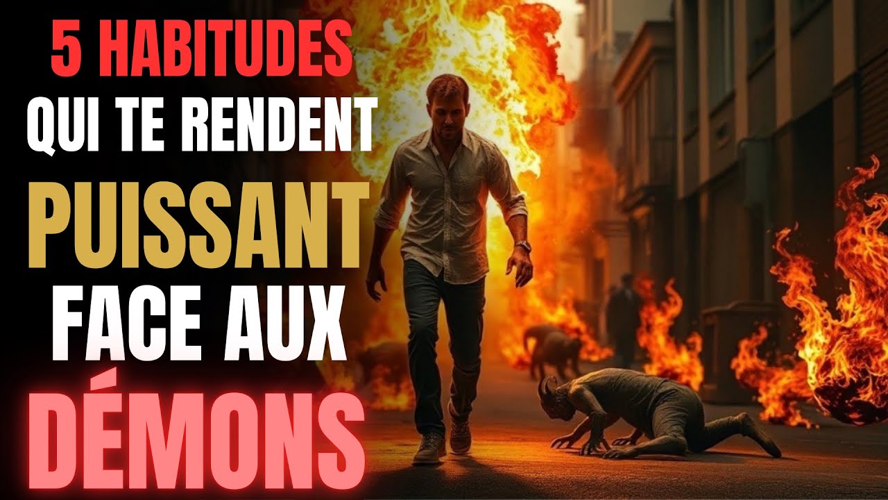 5 Habitudes Chrétiennes Qui Active Ta Puissance Face Aux Démons (Tu Peux Les Brûler)