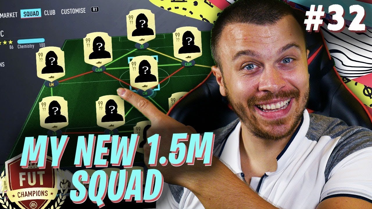 FIFA 20 MY NEW 1.5 MILLION HYBRID SQUAD for FUT CHAMPIONS! I GOT THE BEST CARD in ULTIMATE TEAM!