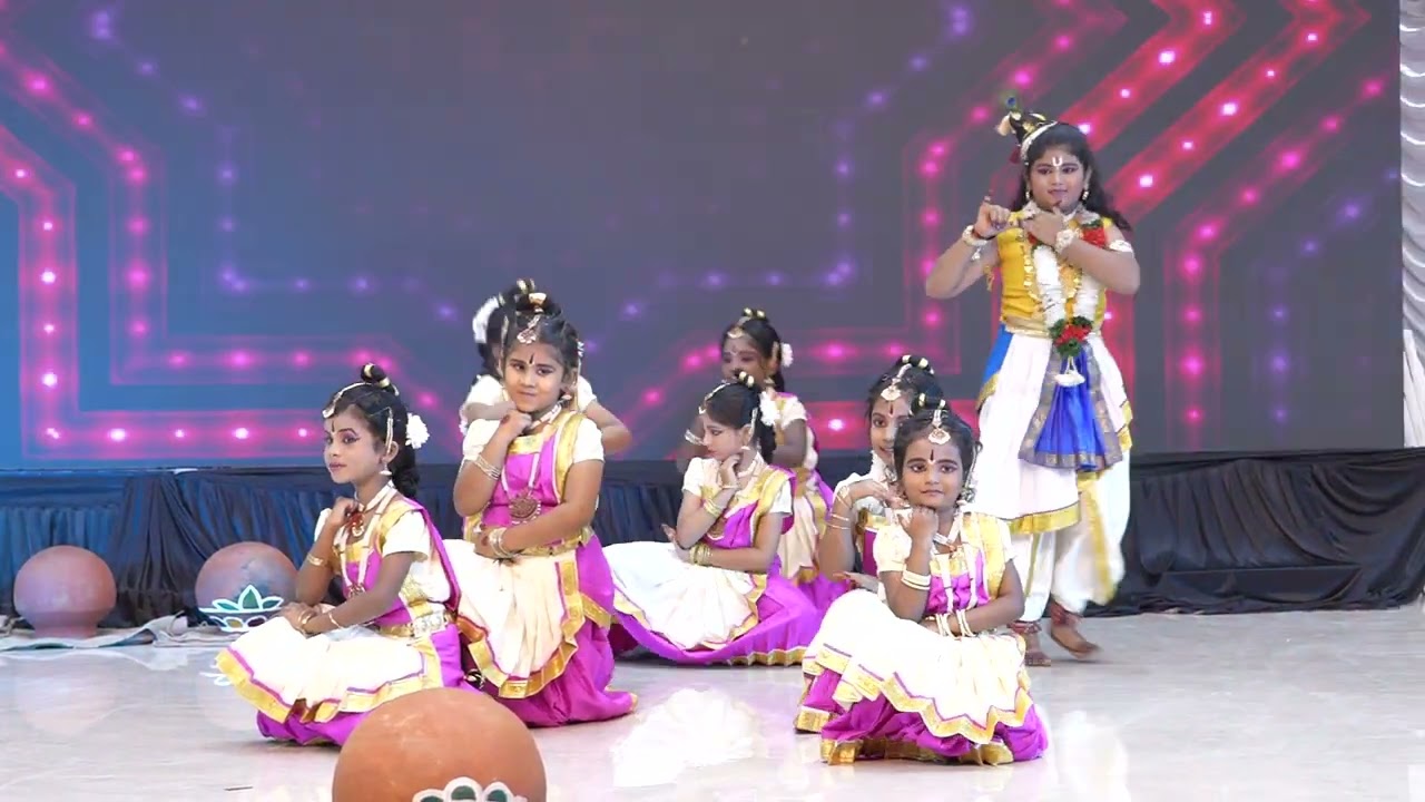 கலை அருவி நாட்டிய பள்ளியின் மழலைச் செல்வங்களின் நடனம்