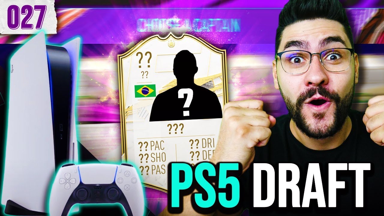 PRIMUL DRAFT PE PS5 la FIFA 21 DIN ROMANIA IESE ABSOLUT FABULOS CU UN ICON BRAZILIAN SUPERB!!!