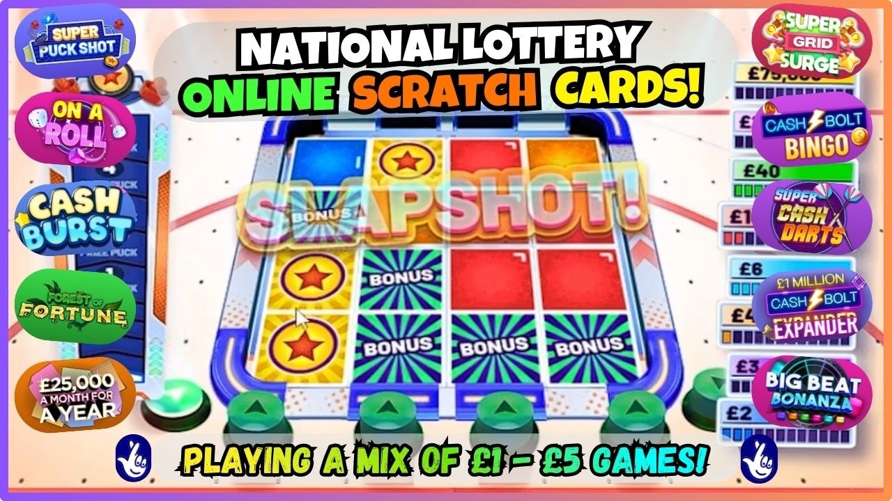 🎉 NATIONAL LOTTERY ONLINE SCRATCH CARDS! 💥 Playing a Mix Of &pound;1 - &pound;5 Games Until I Lose🤞