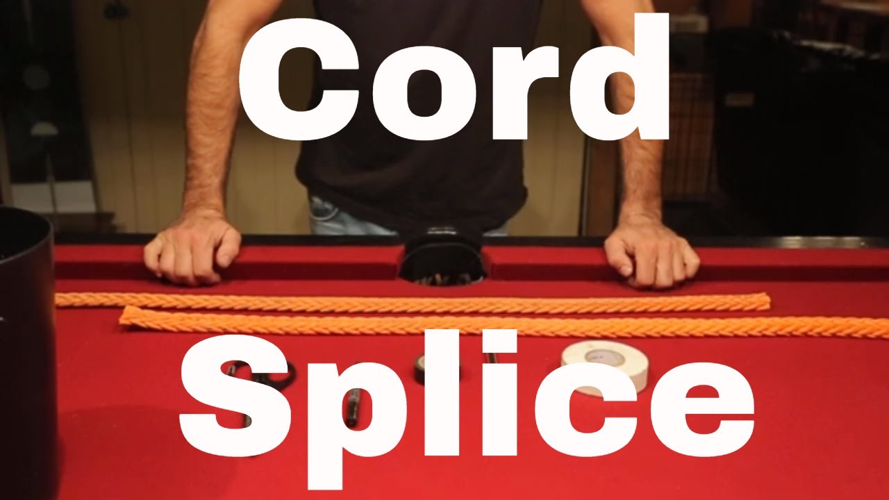 Easy End to End Splice - 12 braided rope