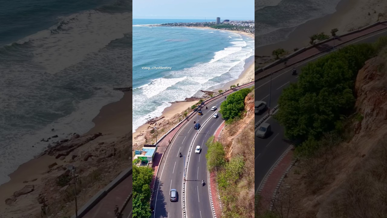 Tenneti Park Beach | Vizag Beach Road #vizagbeach