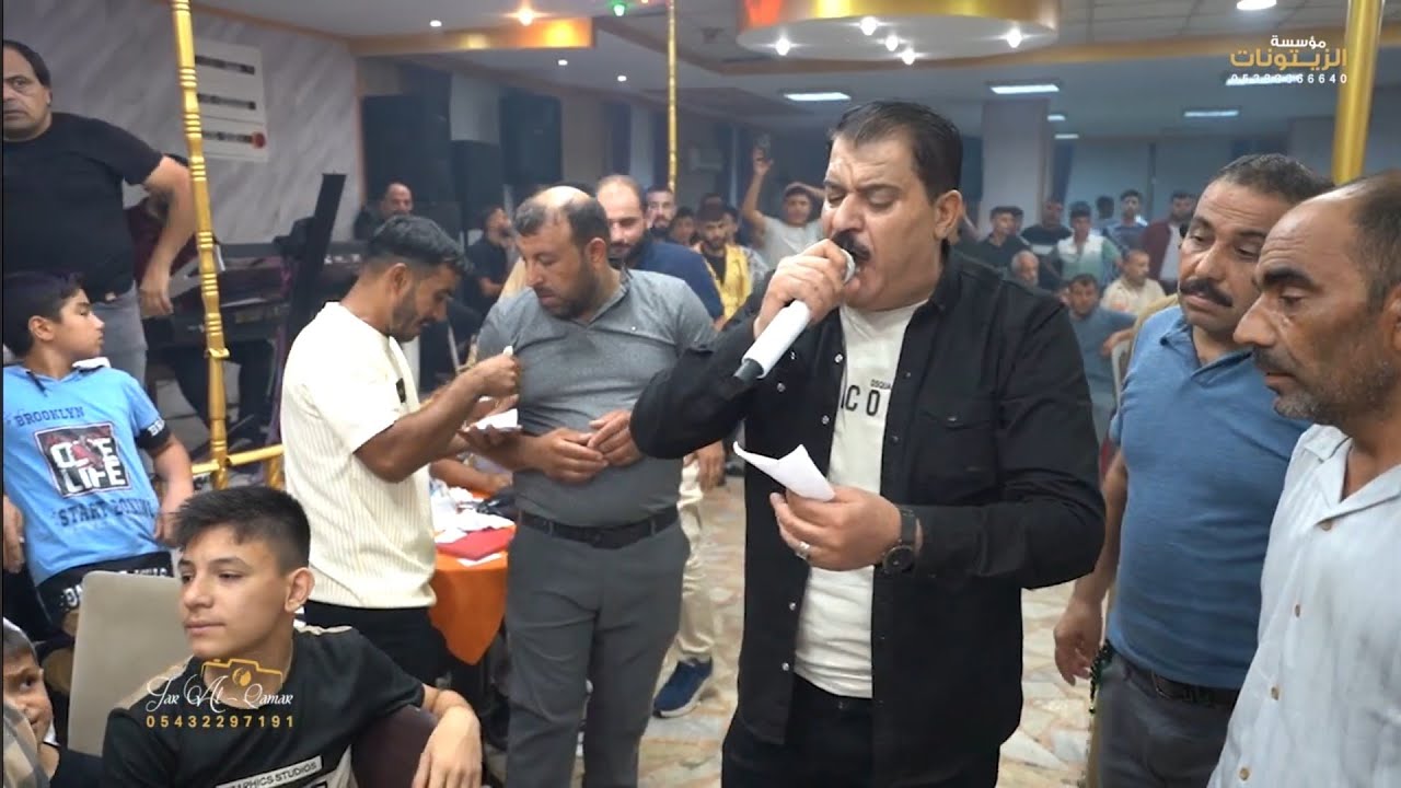 الفنان ربيع البصري محمد النعيمي افراح عشيرة البو بطوش  بيت  العقله العريس فيصل ابن سلمو العكيدي ج6