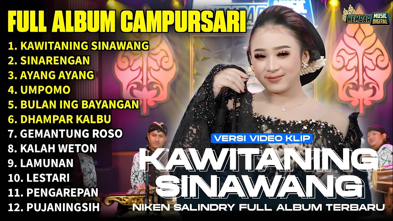 ALBUM NIKEN SALINDRY || LAGU TRENDING FULL ALBUM TERBARU 2025 - KAWITANING SINAWANG - SINARENGAN