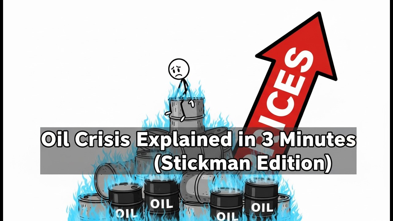 Oil Crisis Explained in 3 Minutes (Stickman Edition)