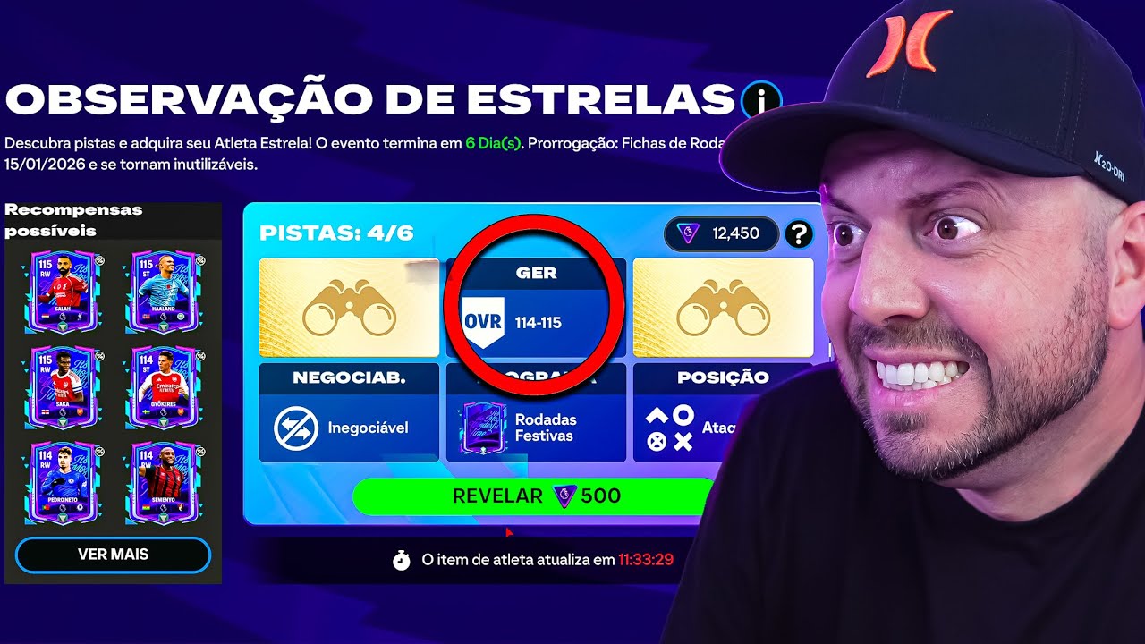 Foi Muito FACIL! GANHEI CARTA TOP de GRAÇA no Fc Mobile!