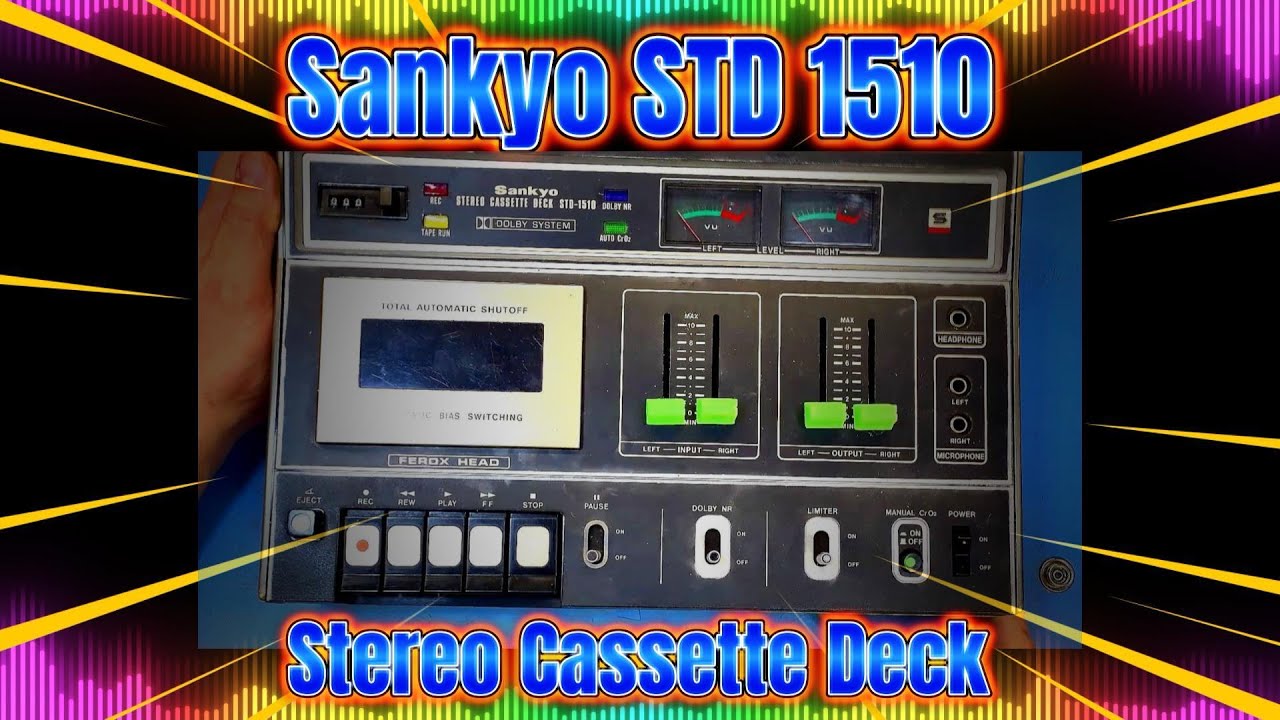 Sankyo STD1510 - Stereo Cassette Deck