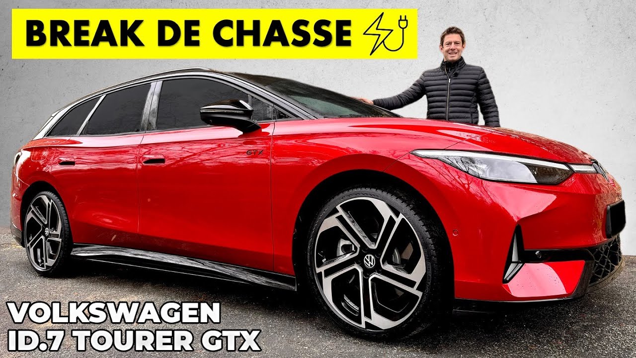 Essai Volkswagen ID.7 Tourer GTX – Break de chasse 100% électrique ?