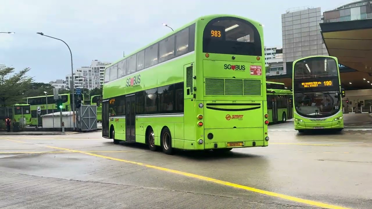[film] 大年初一 - buses at choa chu kang interchange 