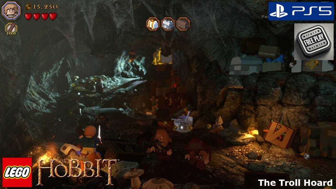 Lego-The Hobbit: The Troll Hoard | All Minikits, Treasure Items, Blacksmith Designs