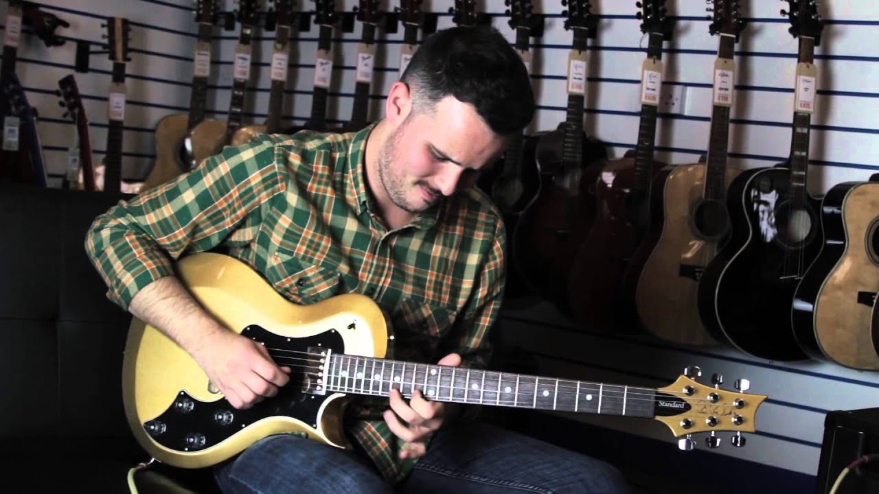 New PRS S2 Standard Singlecut in Egyptian gold.