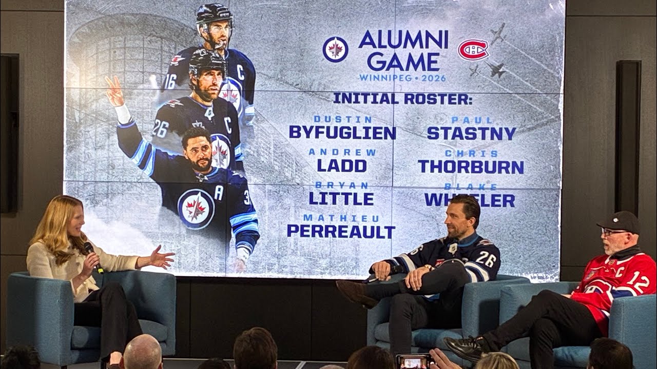 Winnipeg Jets preliminary roster announcement for Heritage Classic 2026 Alumni Game