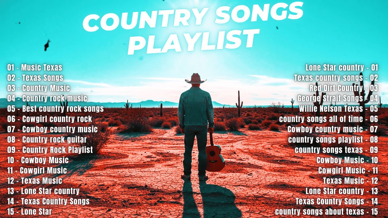 Dallas Trails Vol.2 | Best Texas Country Songs & Cowboy Country Music for Real Country Rock Fans