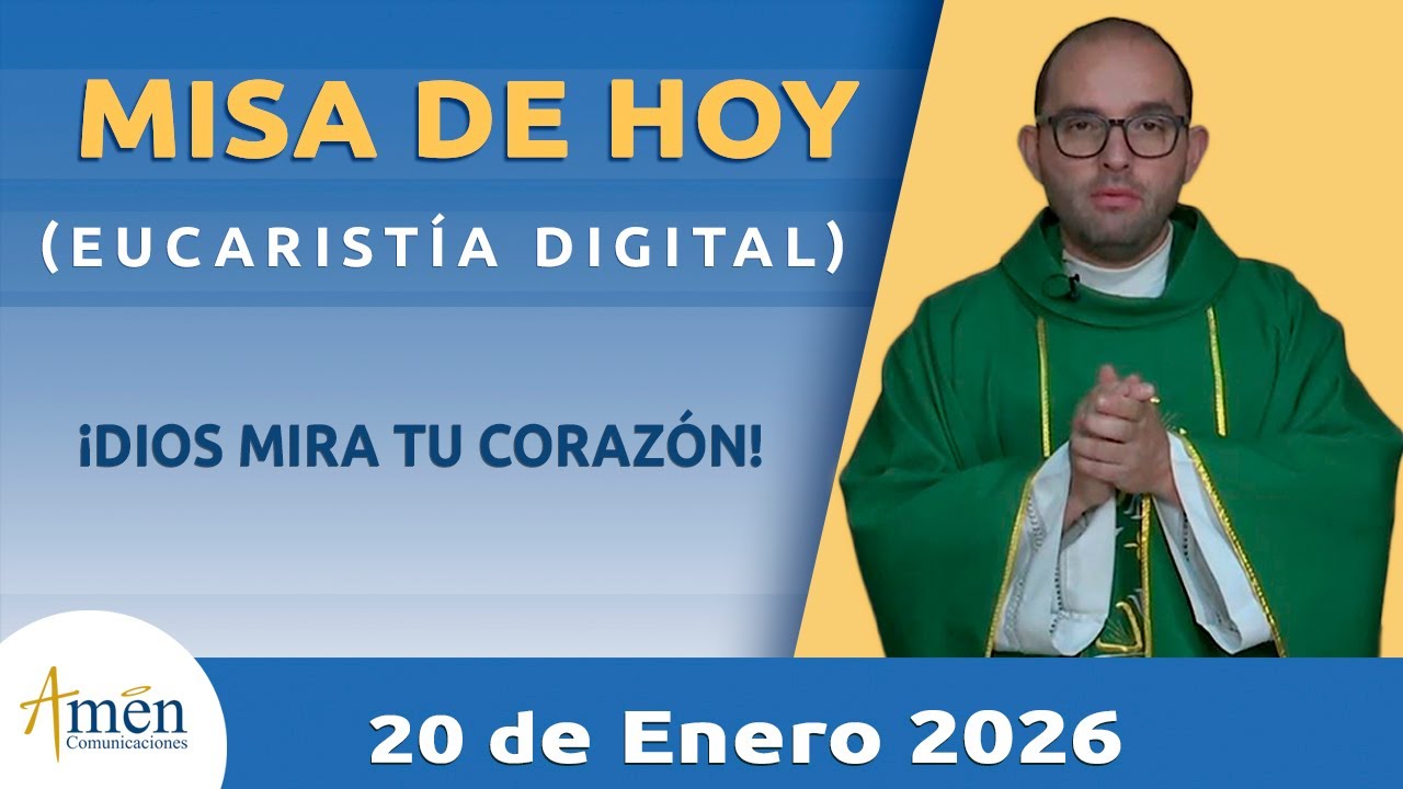 Misa de hoy Martes 20 Enero 2026 l Padre Carlos Yepes | Eucaristía Digital | Misa de Hoy | #Misa