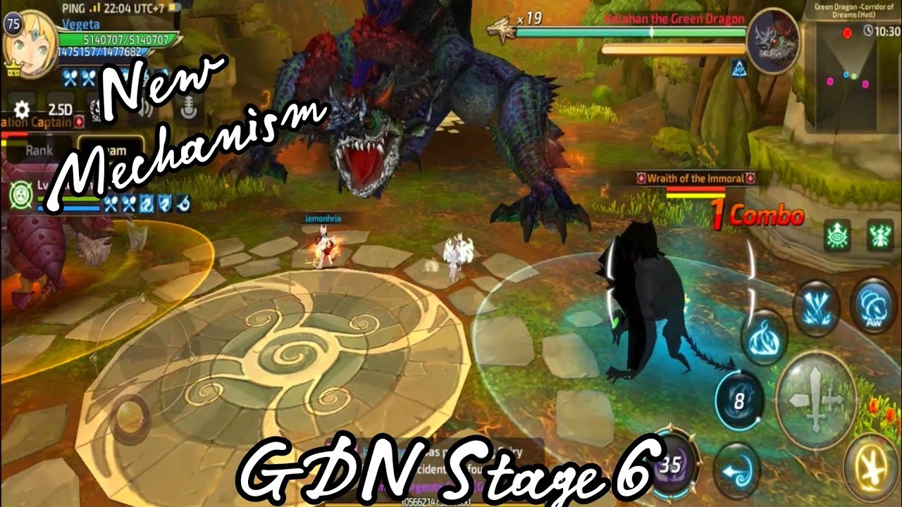 Duo Green Dragon Nest Stage 6 - Dragon Nest M New World