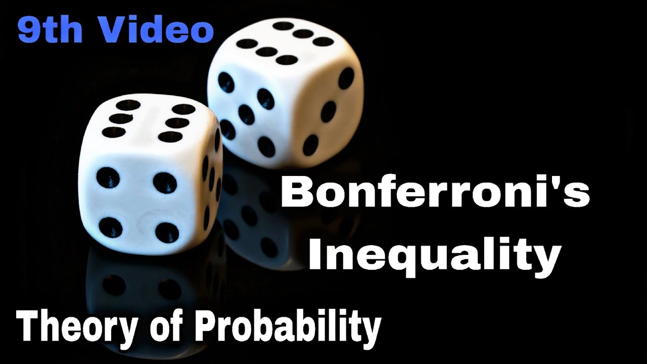 Bonferroni's Inequality Proof | 9th Video