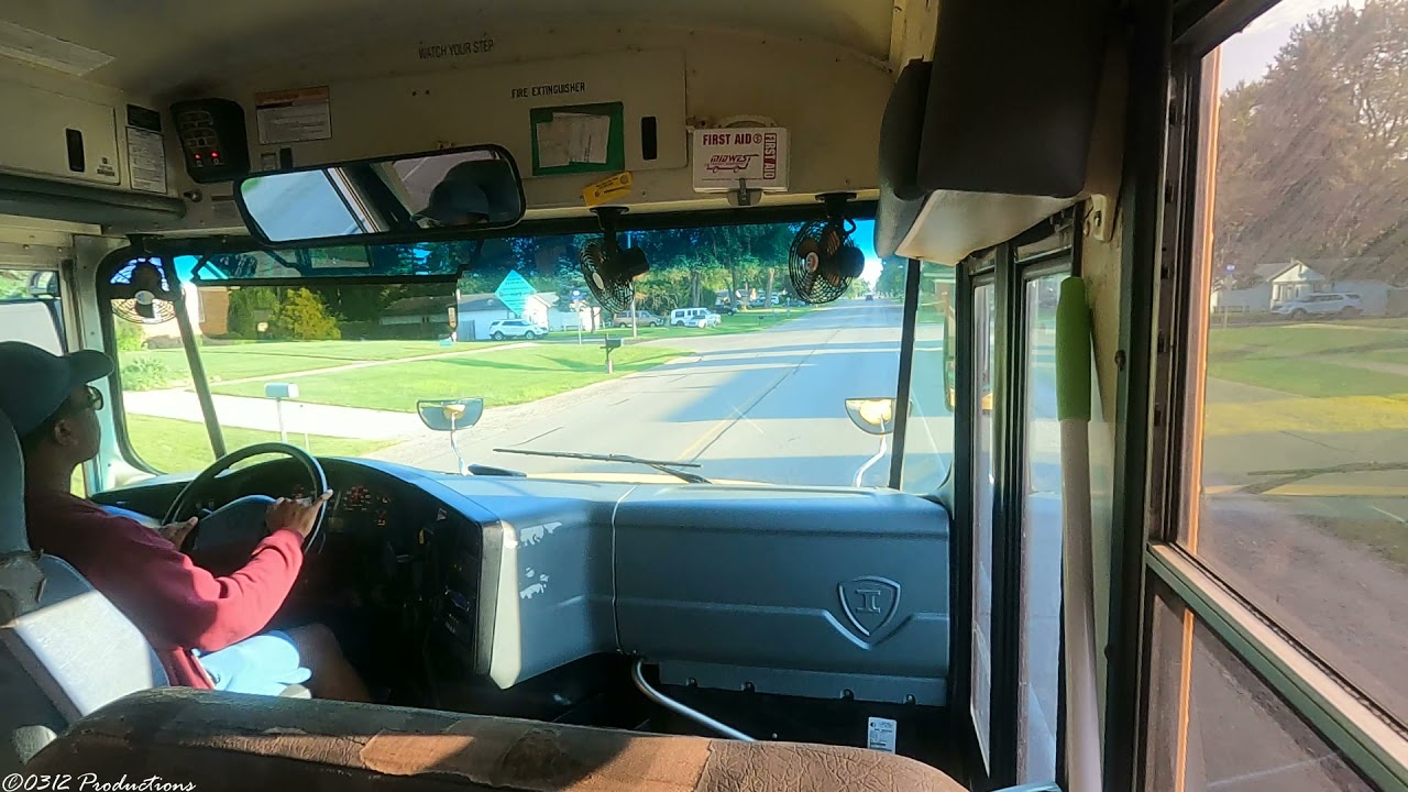 Bouncing Around in A 2008 IC CE300 School Bus W/ DT466E