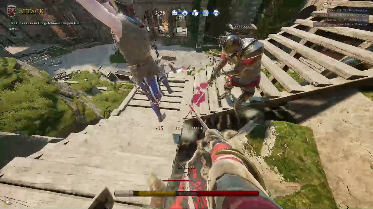 Mordhau Clip - When two spinning objects collide