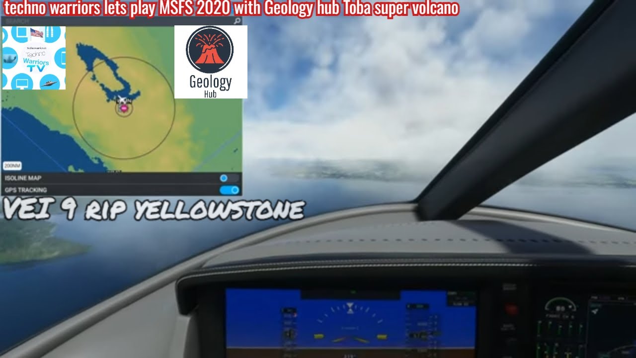 techno warriors tv plays Microsoft flight simulator 2020