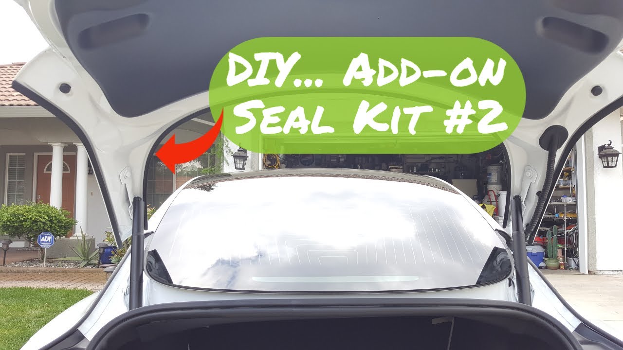 Tesla Model 3 Door and Trunk Seals (COMPLETE) 2 of 2