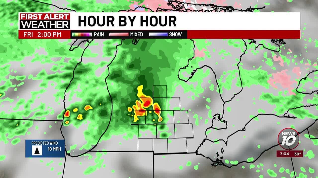 Chief Meteorologist Darrin Rockcole has the latest weather update with more rain on the way