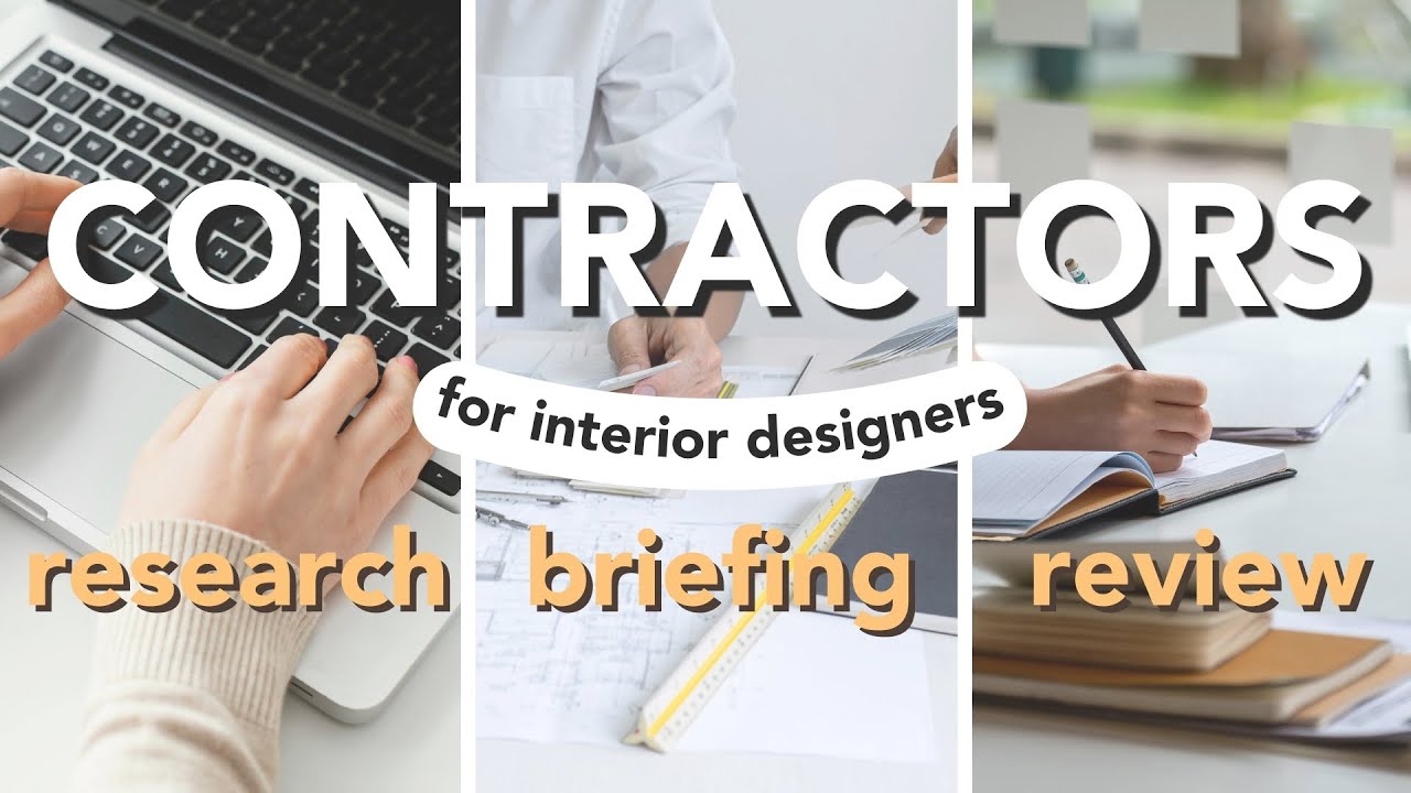 HOW TO CHOOSE THE BEST CONTRACTOR: research, briefing, reviewing quotes