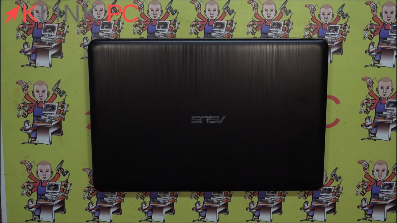 Как разобрать ноутбук Asus Vivobook Max X541N