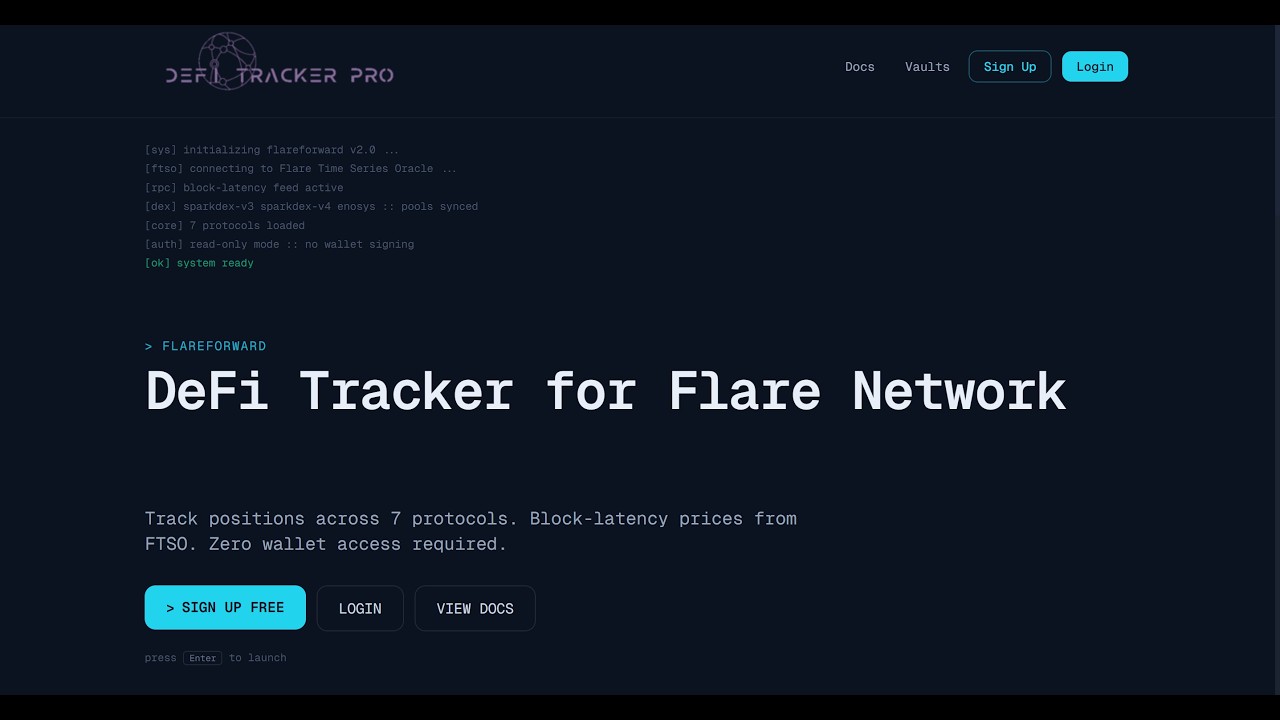 Track Your Flare DeFi Portfolio in One Place | New Defi Tracker Walkthrough