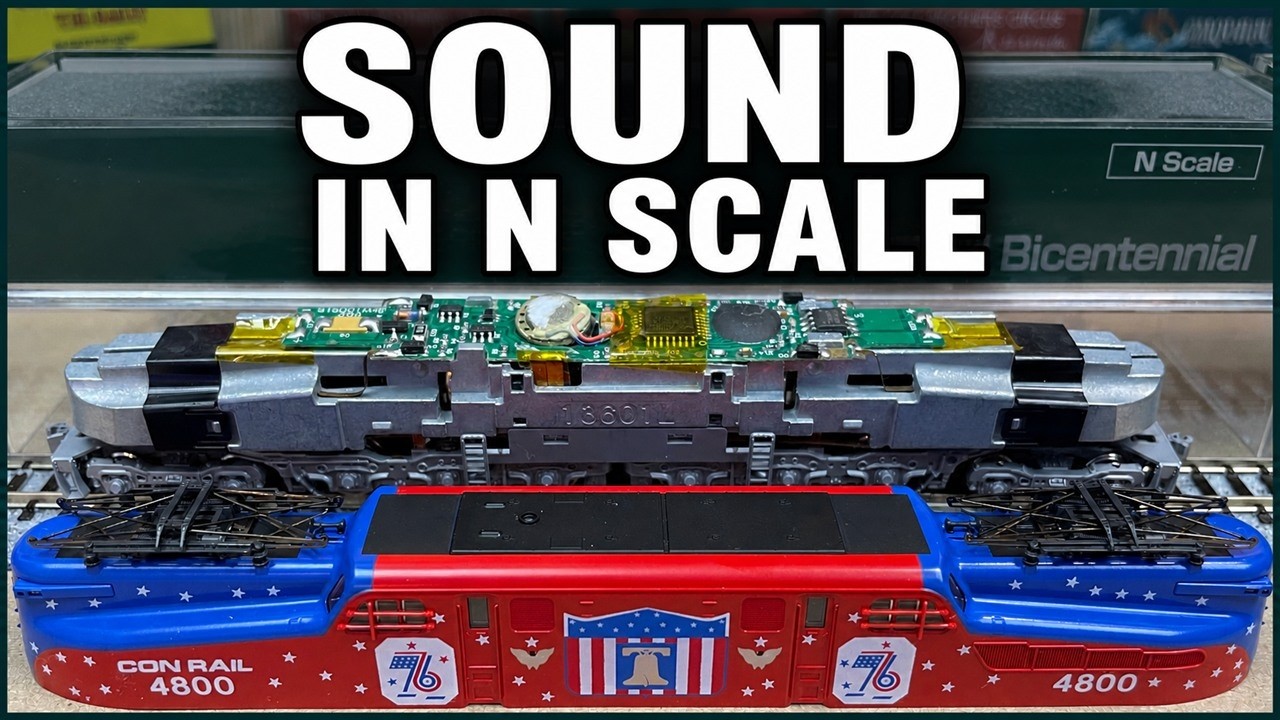 66 | Installing MRC DCC Sound Decoder into N scale Kato GG1 4800 BiCentennial