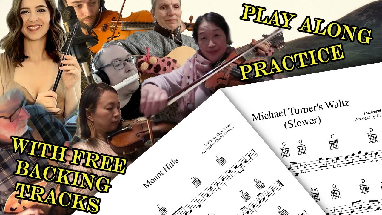 Michael Turner's Waltz & Mount Hills - Play Along / Practice / Backing Tracks