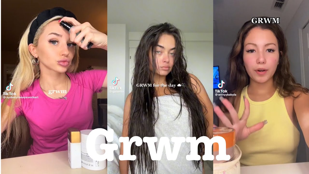 GRWM TikTok compilation🌸