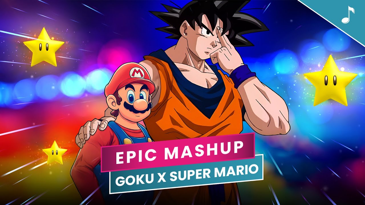 Super Mario x Dragon Ball Z | EPIC MASHUP ( Super Mario Theme x Cha-La Head-Cha-La )