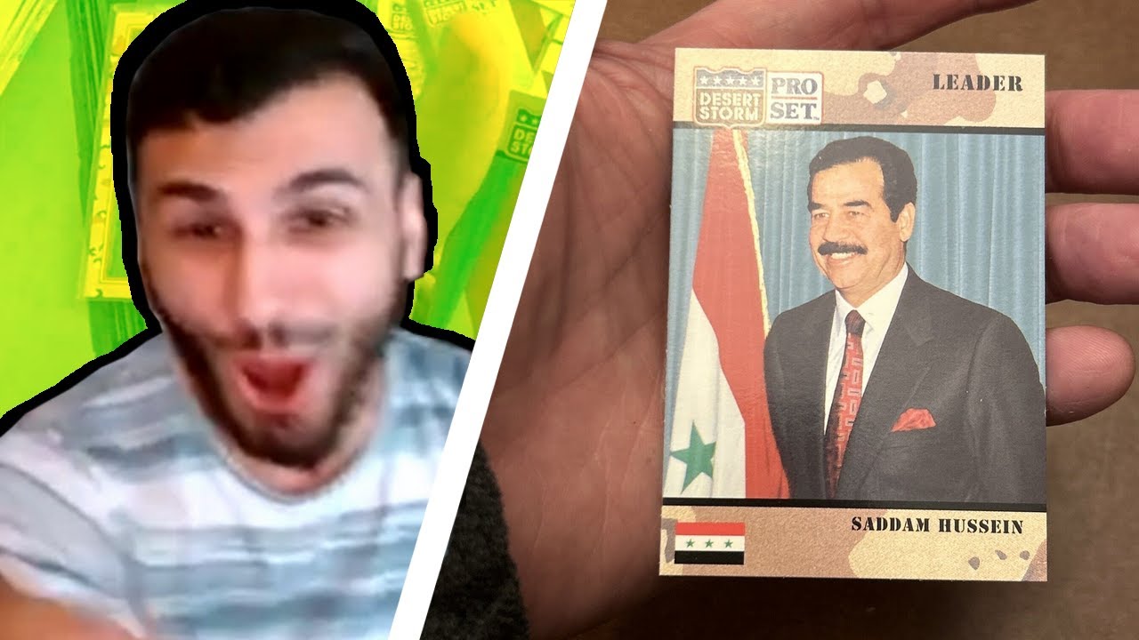 ON A PACK SADDAM HUSSEIN