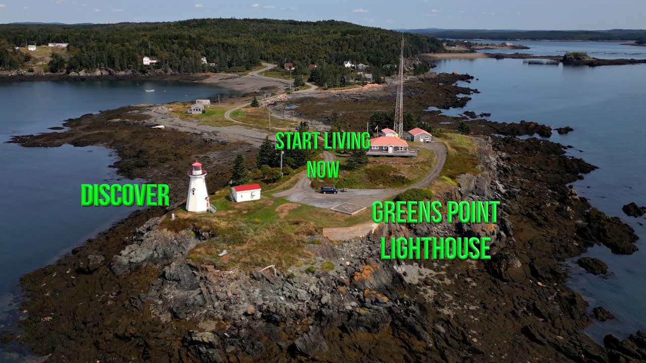 Green's Point Lighthouse: A Historic Navigational Aid in Back Bay, New Brunswick, Canada🇨🇦