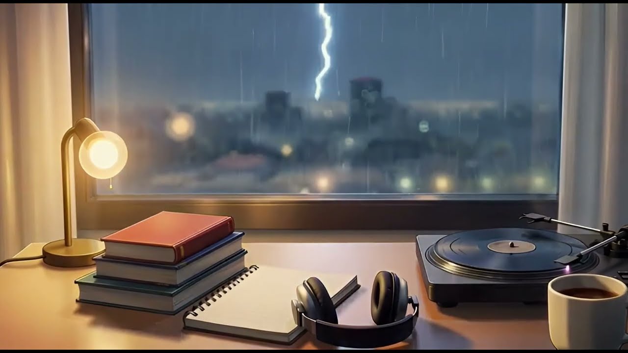 Deep Focus Music for Studying | Lo-Fi Jazz & Ambient Beats to Enter Flow State