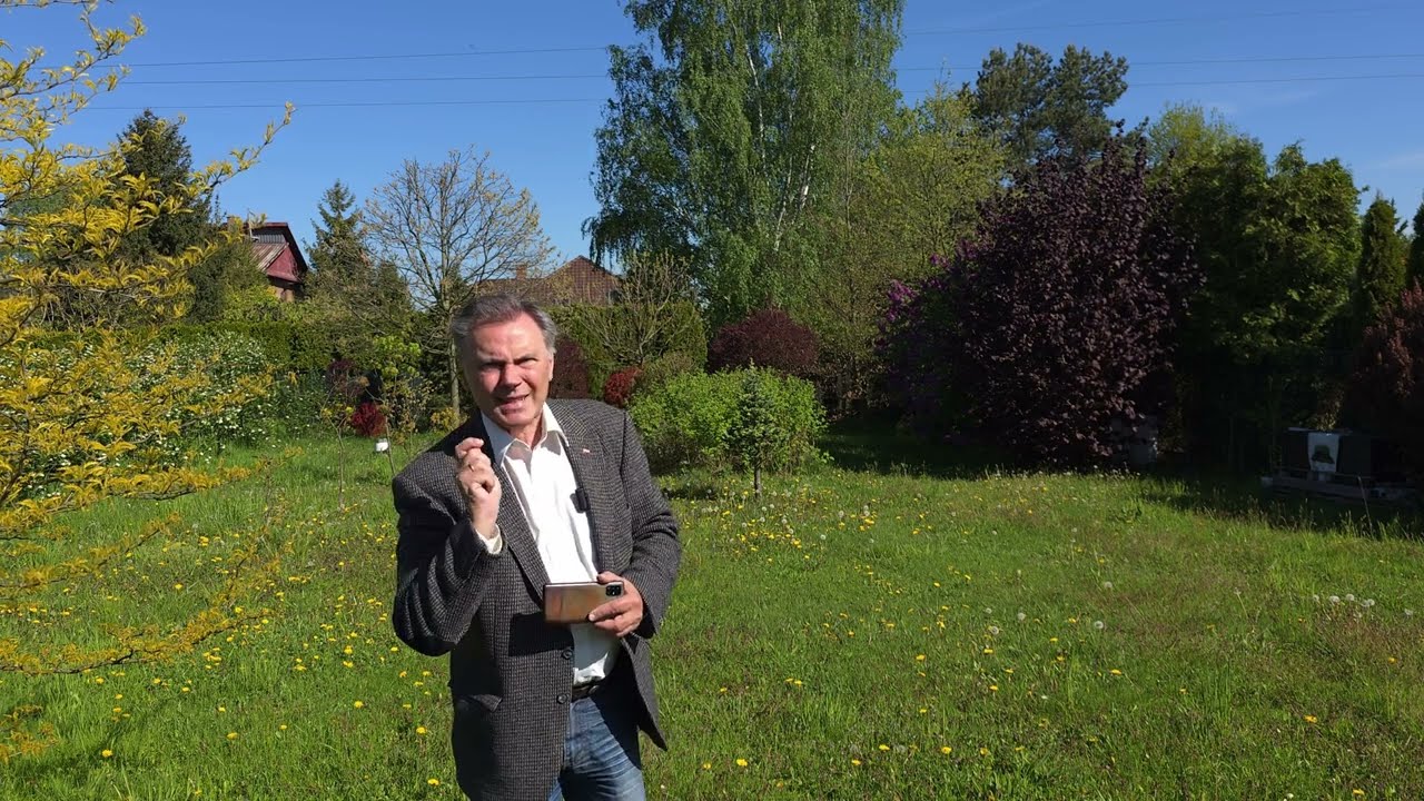 Prezentacja działki na sprzedaż z drona