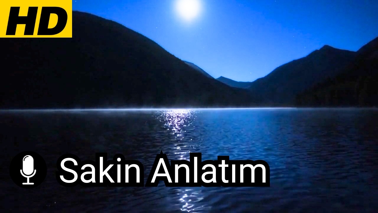 Anlatıcılı Uyku Videosu | Dağ Başında Göl Kenarı | Müziksiz Doğa Sesleri