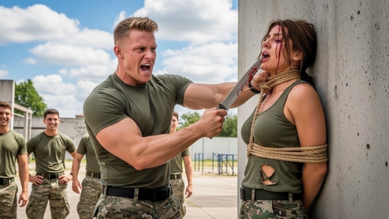 “Stab Me!” They Cornered Her With Knives — Only To Realize Attacking A Navy SEAL Is Pure Stupidity